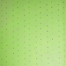 Sheet Organza Jewel 60x60cm light green