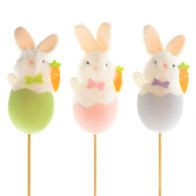 Ei-Hop 11cm auf 50cm stick ass x3
