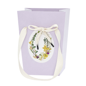 Carrybag Easter Decoration 15/15x11/11x20cm FSC* lilac