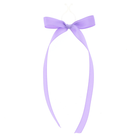 Bow Beau 10cm with clip lilac