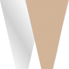 Sleeve Pure Basics 70% PCR 60x35x10cm kraftlook + Terra