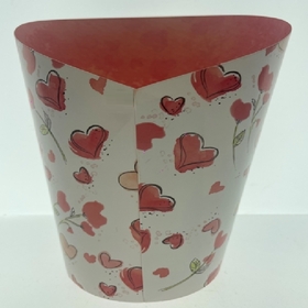 Potcover Hearts ES12 FSC* red