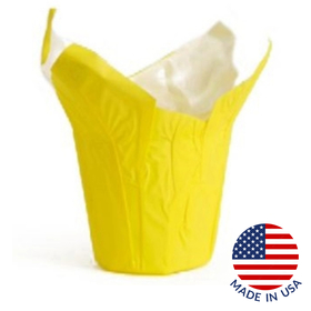 Cover-Ups blanco Kraft 6in amarillo