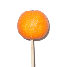 Fruit orange on stick (13.5 in)