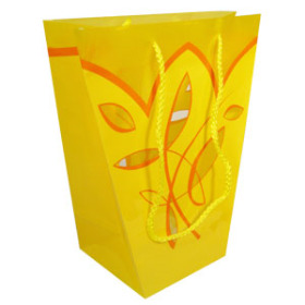 Carrybag Florence 24/11x12/11x26cm yellow
