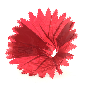 Bouquet holder Luca Ø25cm red