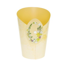 Potcover Easter Decoration ES12 FSC* yellow