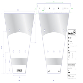 Plantenhoes Generell 35x33.5x14cm + AH