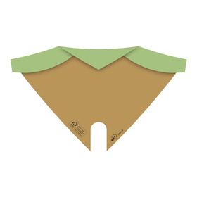 Sleeve Zayn 35x35cm FSC* green