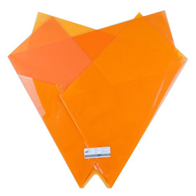 Sleeve Double Twist 45x45x10cm orange