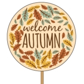 Welcome Autumn on 50cm stick (French/English)