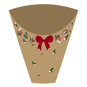 Plant sleeve Merry Berry 50x45x15cm FSC* natural + AH