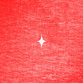 Non Woven Burlap Look 20x20in red + x