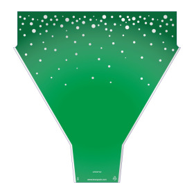 Sleeve Universe 50x35x10cm green