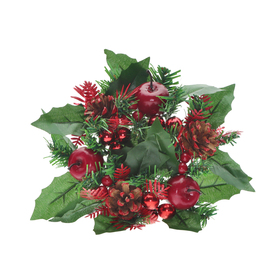 Wreath Luxury Ø25cm red