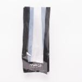 Bag BOPP40 17+(2x4) x34cm black