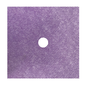 Ruana Paper Look 24x24in purple H3