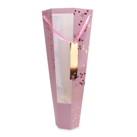Tube Christmas Celebration 8x4x27in pink