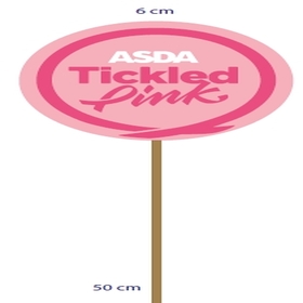 Pick Tickled Pink IPL314000604 FSC* on a 50cm stick