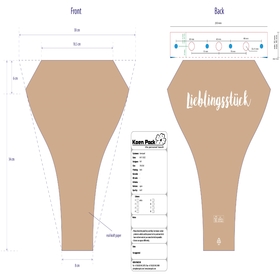 Sleeve Lieblingsstück 39x30x8cm Diamond special + Terra FSC*