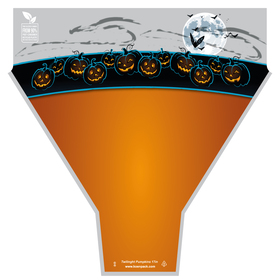 Halloween Twilight Pumpkins 90% PCR 21x17x5in