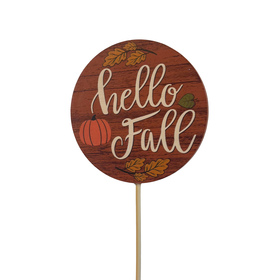 Hello Fall 3.54in (2025) on 20in stick
