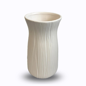 Ceramic Vase Serene 5in marfil mate