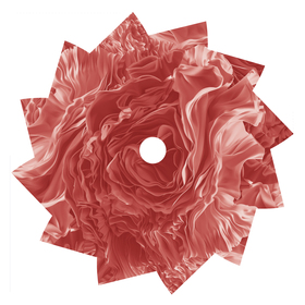 Feline Ø29in red with hole