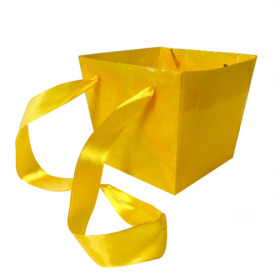 Carrybag Toscane 11/11x9/9x10cm yellow