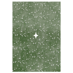 Non Woven Nieve 20x28in verde oscuro + x