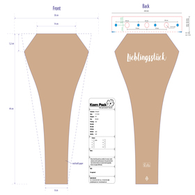 Sleeve Lieblingsstück 49x25x8cm Diamond special + Terra FSC*