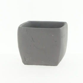 Concrete pot gray 24. T14,7xH13,1cm