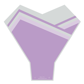 Milena 18x17x5in lavender (No block)