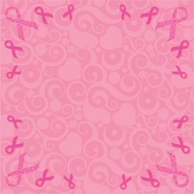 Hope 24x24in pink