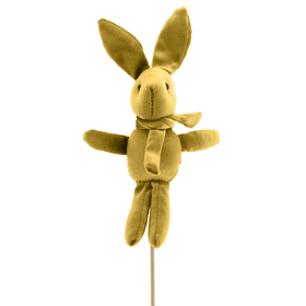 Bunny Balou 19cm on 50cm stick ocher