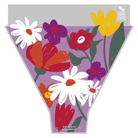 In Full Bloom 90% PCR 21x17x5in