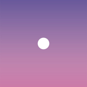 Opalite Gradient 24x24in lavenda/rosado claro con hueco