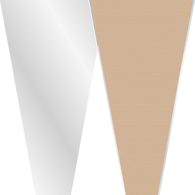 Sleeve Pure Basics 70% PCR 60x30x10cm kraftlook + Terra