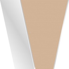 Sleeve Pure Basics 70% PCR 40x25x10cm kraftlook + Terra