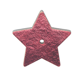 Star 4.5x4.5x0.7cm FSC* red