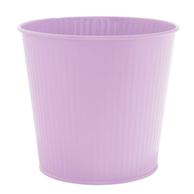 Zinc pot Isa Ø10.3/7.5xH9 ES9 Petal Lilac