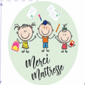 Merci Maîtresse 8cm on 50cm stick FSC* green