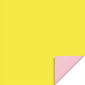 Ruana Bi-Color 24x24in light pink/light yellow