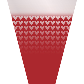 Housse Desire 70% PCR 50x35x10cm rouge