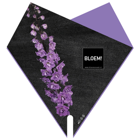 Sleeve Doublé BLOEM! 53x44cm FSC Mix Delphinium