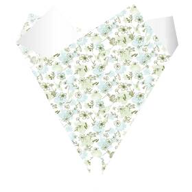 Smartsleeve Country Romance 19x17x4in green/blue HDPE