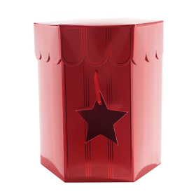 Hat box Cindy Ø13x17cm FSC* red