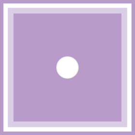 Sheet Milena 24x24in lavender with hole