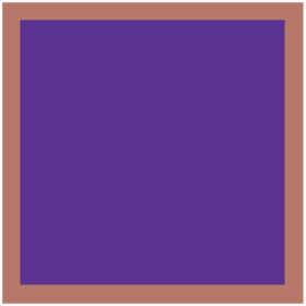 Sheet Blushy 60x60cm purple
