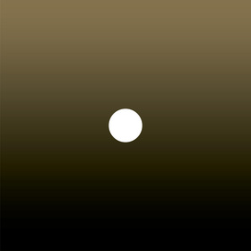 Opalite Gradient 24x24in negro/dorado con hueco